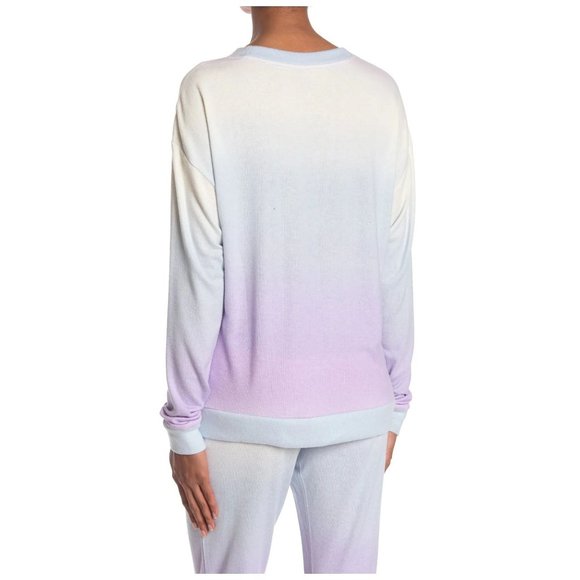 FREE PRESS Cozy Crew Neck Pullover Pearl Grey Marl - Small NWT - Picture 2 of 4